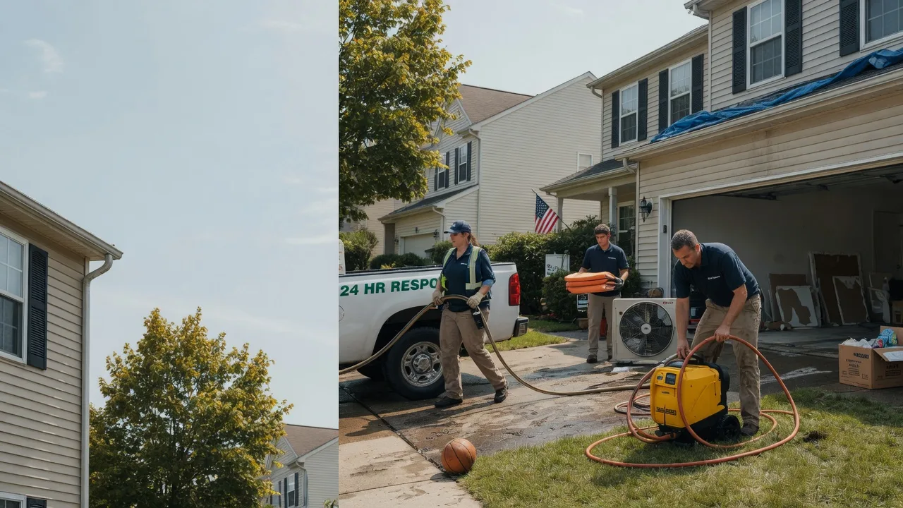 Emergency Water Damage Restoration in Prairie Creek, IN near me